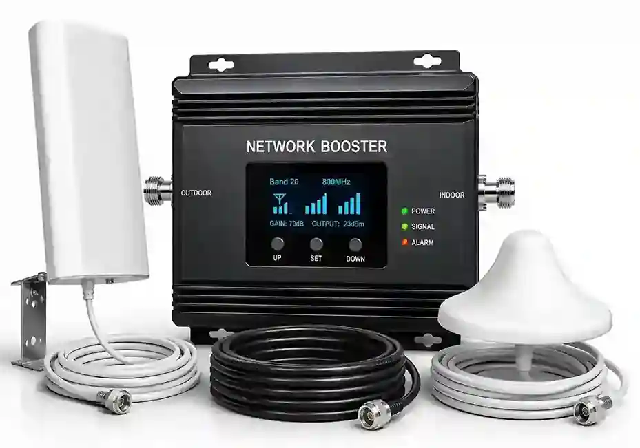 Premium mobile signal booster device for homes and offices